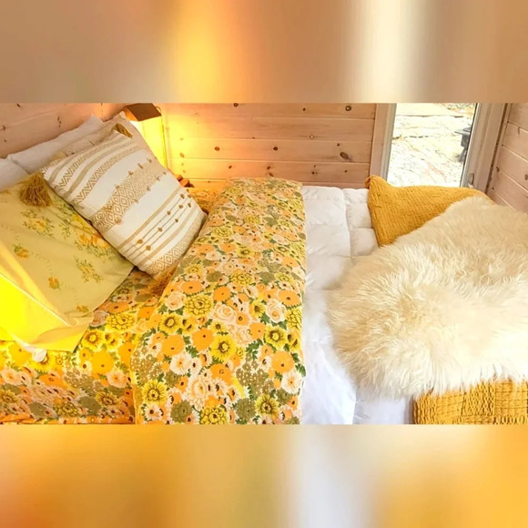 Other - Vintage Double Bedsheet Set 100% Cotton